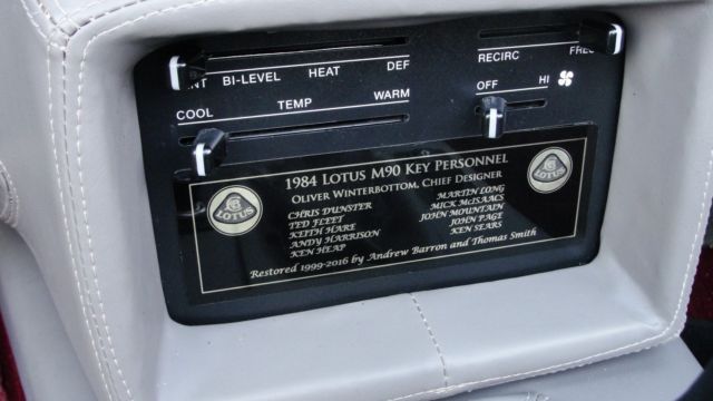 1984 Silver over Gray Lotus X100 Convertible