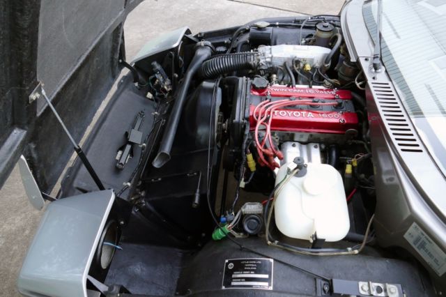 1984 Silver over Gray Lotus X100 Convertible