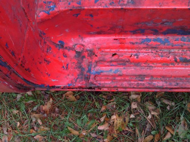1968 RED/WHITE Dodge Other Pickups Standard Cab Pickup