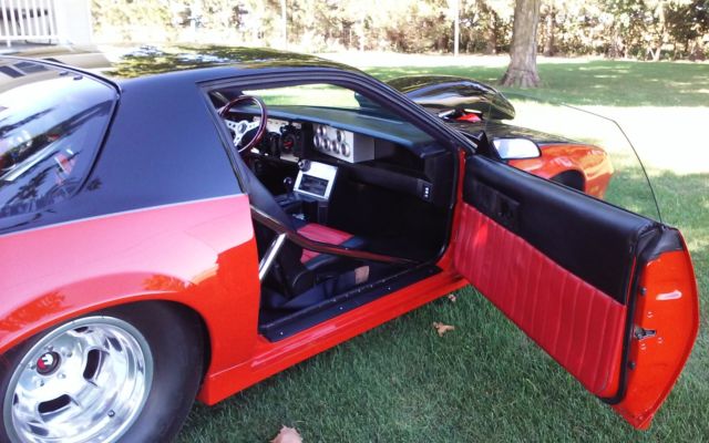 1983 Orange / Black Chevrolet Camaro 2 Door Hardtop