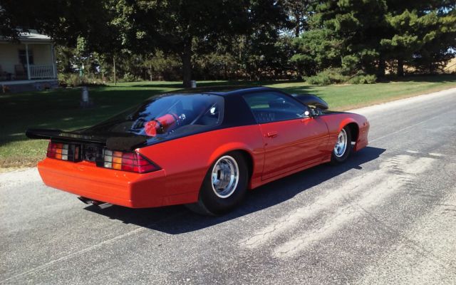 1983 Orange / Black Chevrolet Camaro 2 Door Hardtop