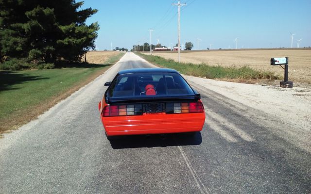 1983 Orange / Black Chevrolet Camaro 2 Door Hardtop