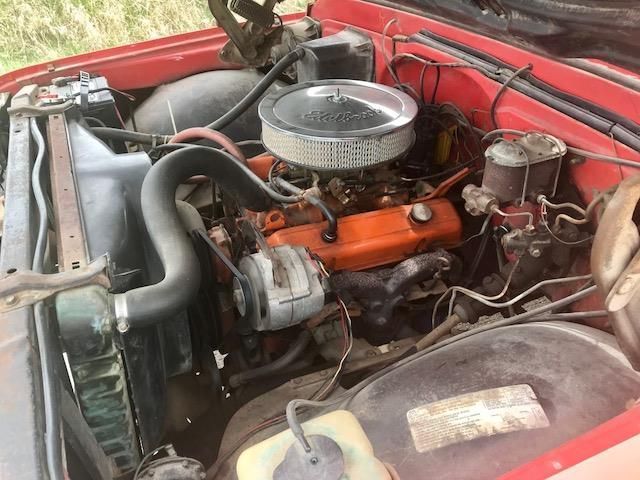 1971 Orange Chevrolet C-10 Pickup Truck