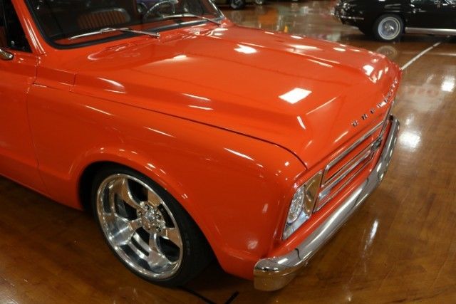 1967 Orange Chevrolet C-10 --