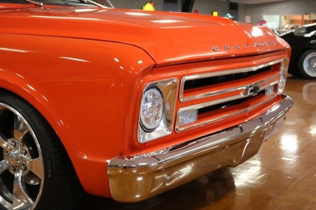 1967 Orange Chevrolet C-10 --