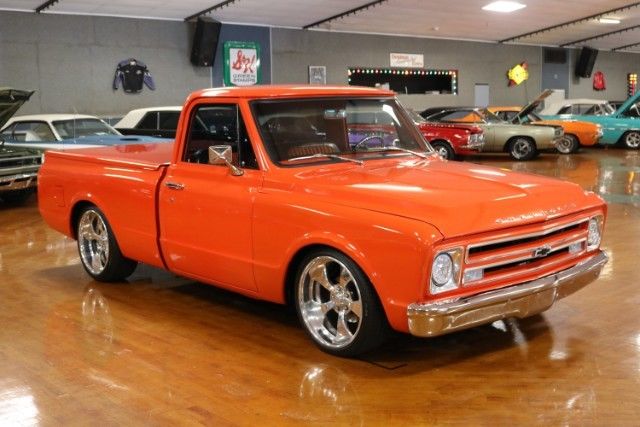 1967 Orange Chevrolet C-10 --
