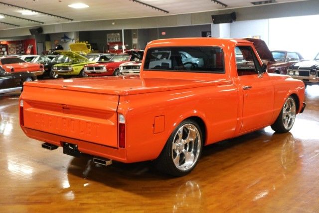 1967 Orange Chevrolet C-10 --