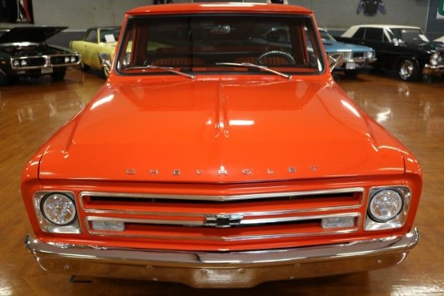 1967 Orange Chevrolet C-10 --