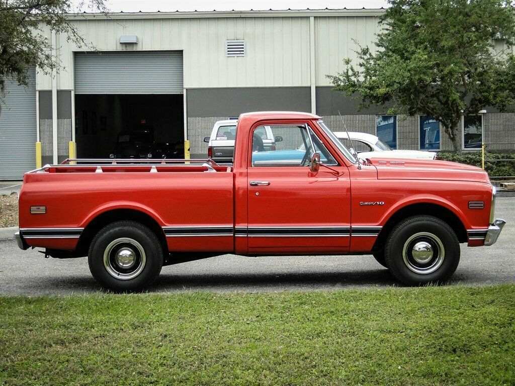 1969 Orange Chevrolet C-10 Truck