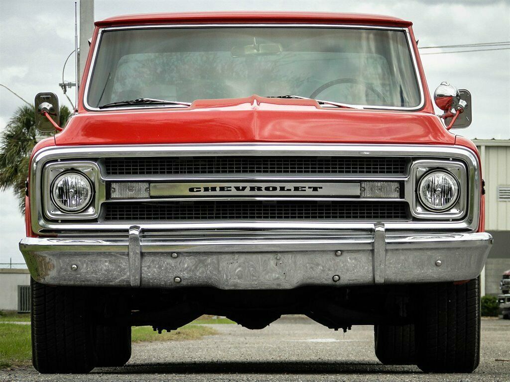 1969 Orange Chevrolet C-10 Truck
