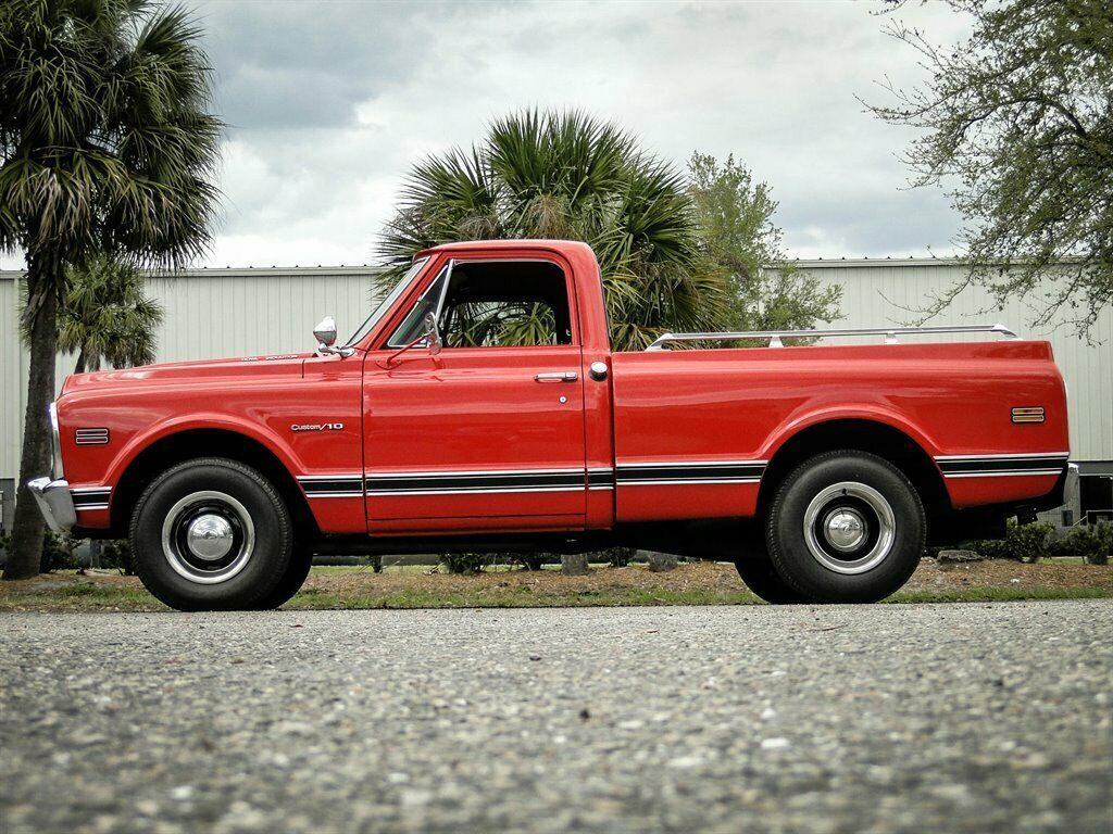 1969 Orange Chevrolet C-10 Truck