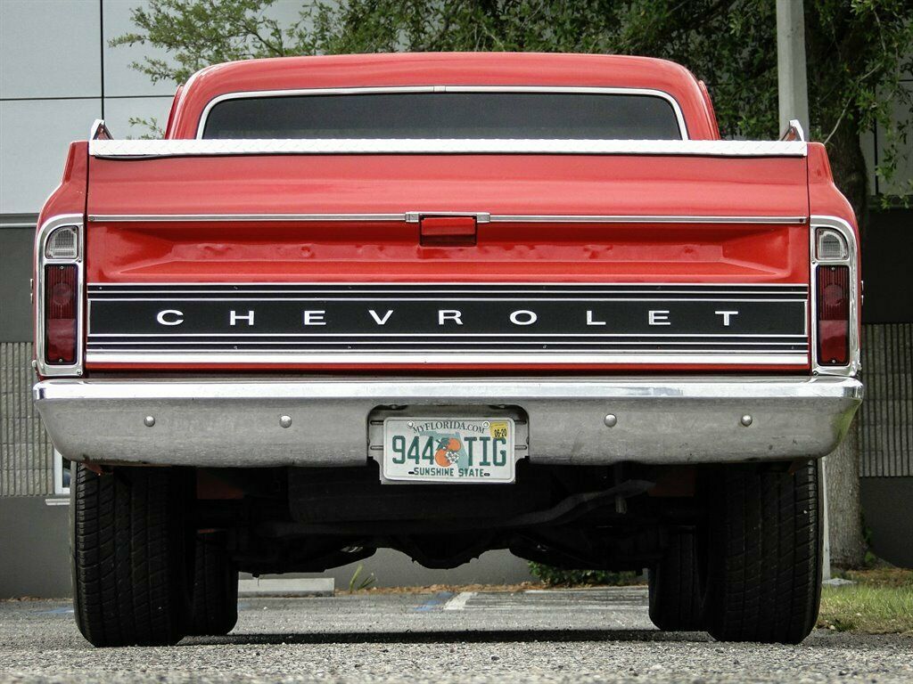 1969 Orange Chevrolet C-10 Truck