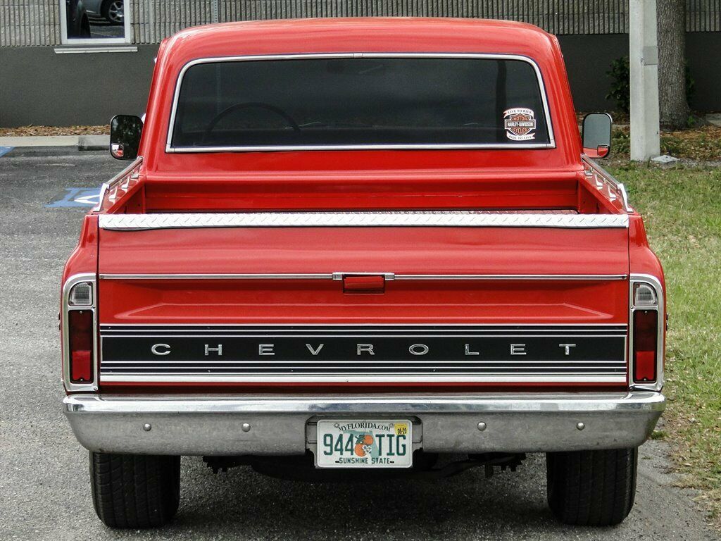 1969 Orange Chevrolet C-10 Truck