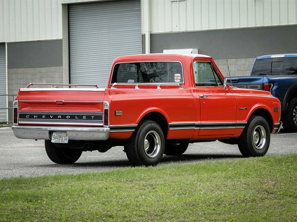 1969 Orange Chevrolet C-10 Truck
