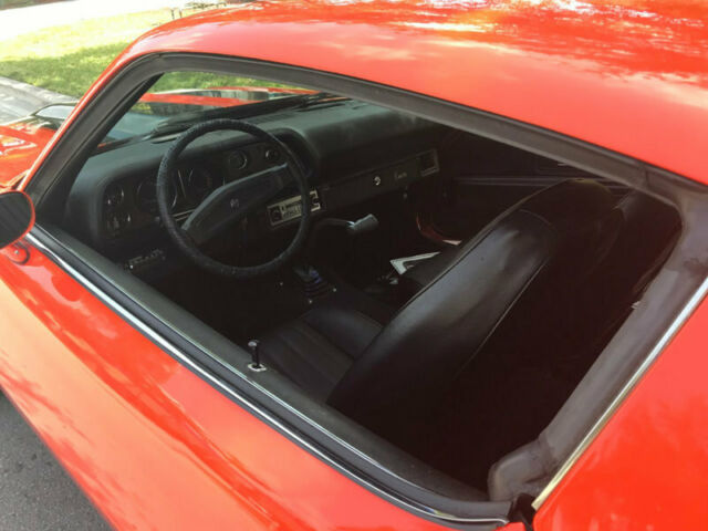1970 Orange Chevrolet Camaro --
