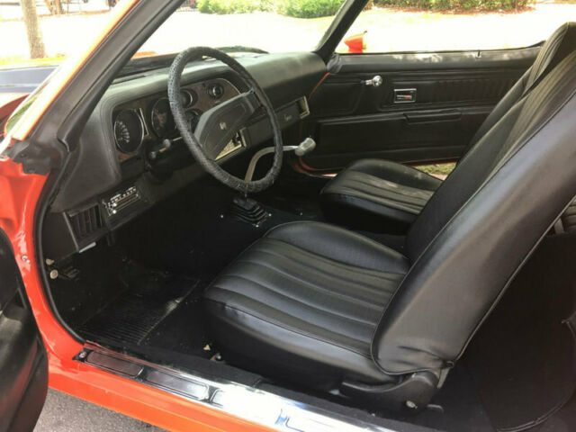 1970 Orange Chevrolet Camaro --