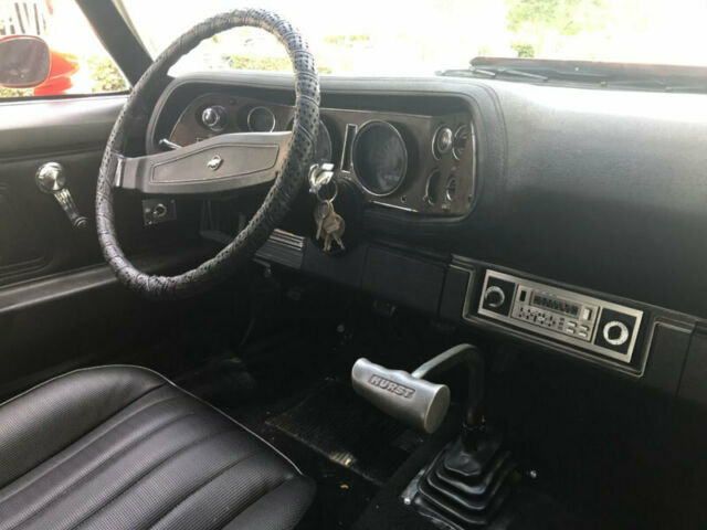 1970 Orange Chevrolet Camaro --