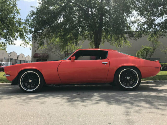 1970 Orange Chevrolet Camaro --