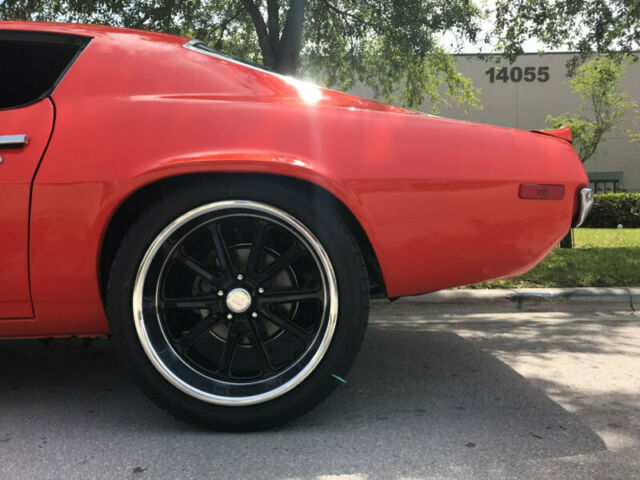 1970 Orange Chevrolet Camaro --