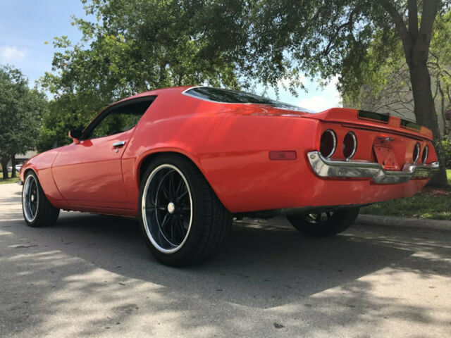 1970 Orange Chevrolet Camaro --