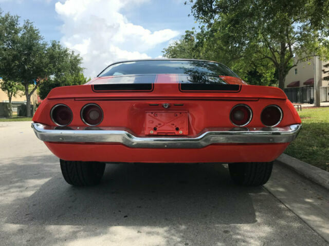 1970 Orange Chevrolet Camaro --