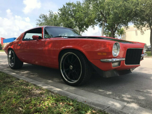 1970 Orange Chevrolet Camaro --