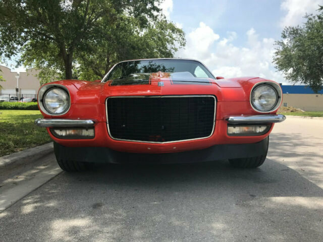 1970 Orange Chevrolet Camaro --