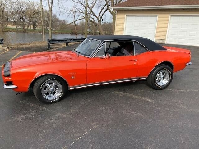 1967 Orange Chevrolet Camaro 2 Door