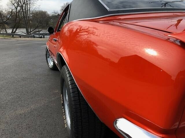 1967 Orange Chevrolet Camaro 2 Door