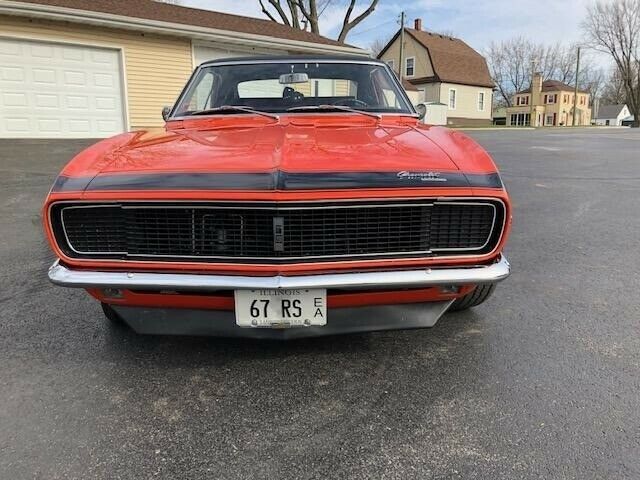 1967 Orange Chevrolet Camaro 2 Door