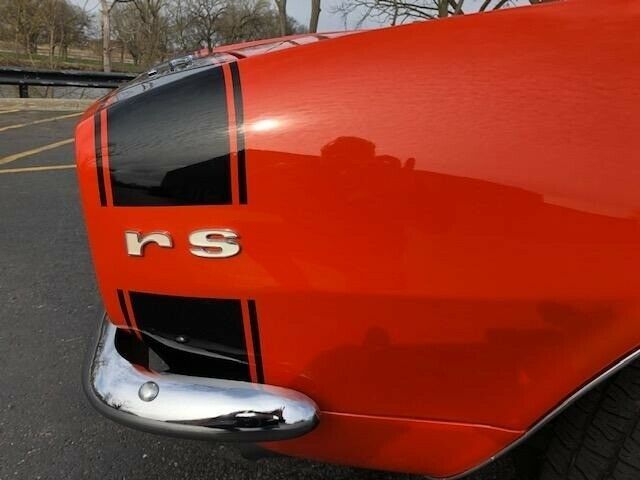 1967 Orange Chevrolet Camaro 2 Door