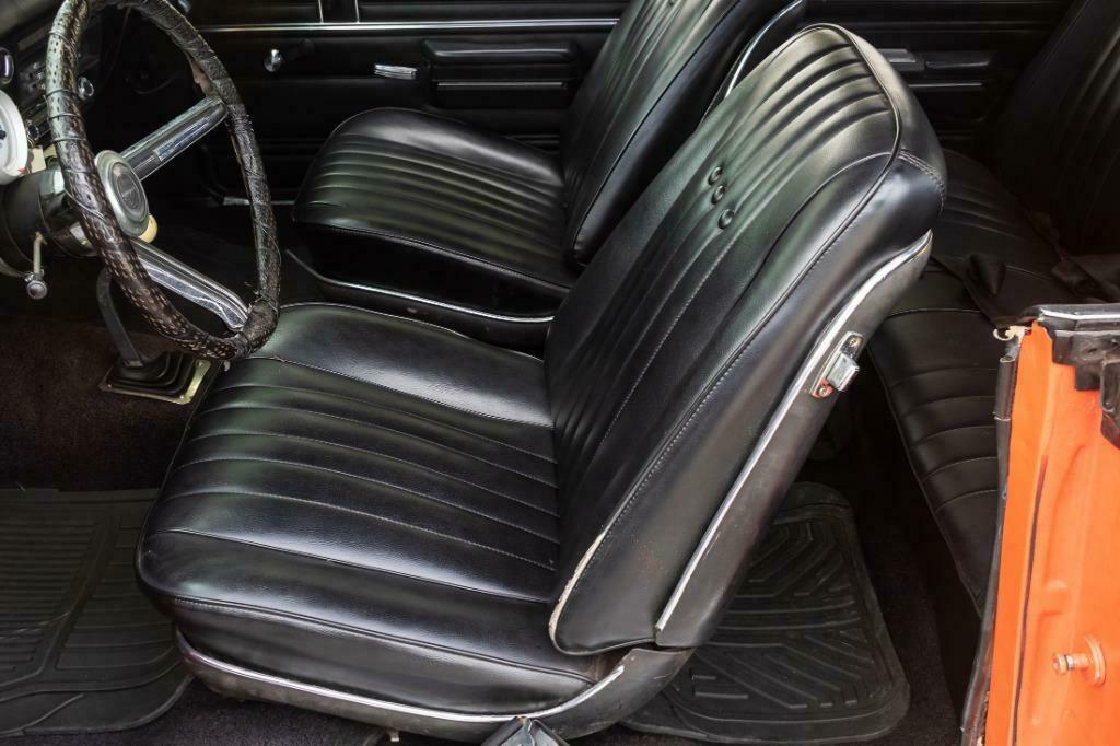 1968 Orange Chevrolet Chevelle Super Sport