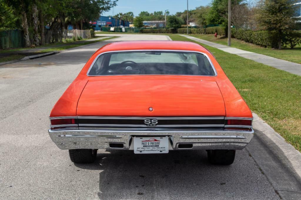 1968 Orange Chevrolet Chevelle Super Sport