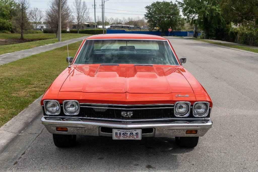1968 Orange Chevrolet Chevelle Super Sport