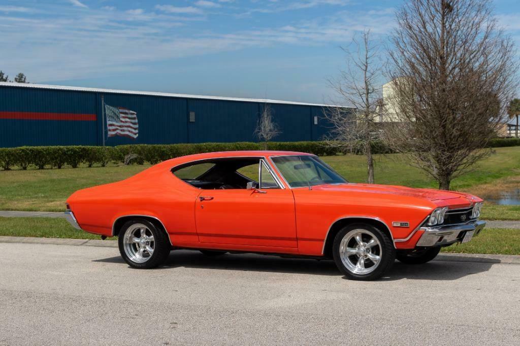 1968 Orange Chevrolet Chevelle Super Sport