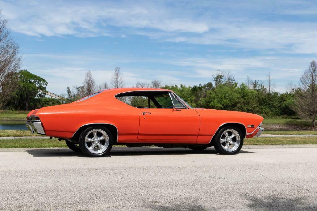 1968 Orange Chevrolet Chevelle Super Sport