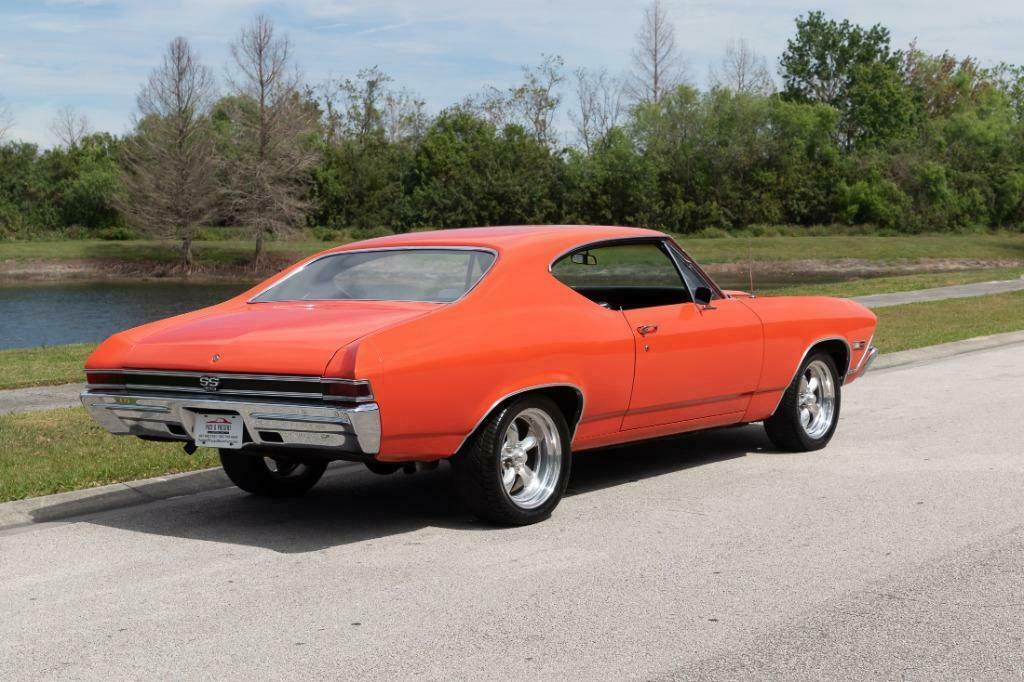 1968 Orange Chevrolet Chevelle Super Sport