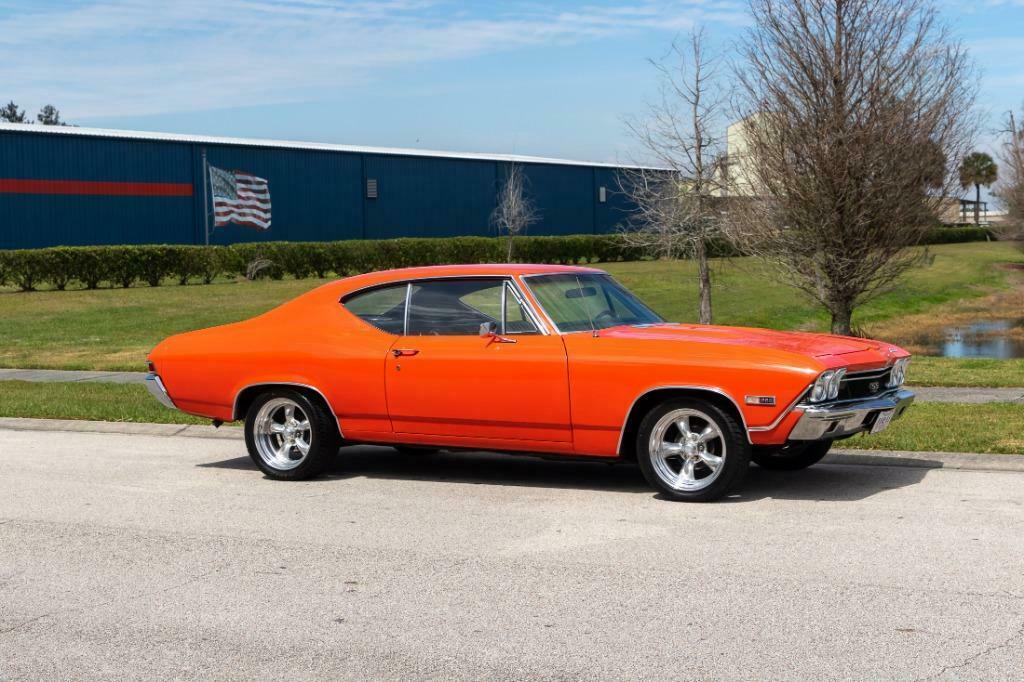 1968 Orange Chevrolet Chevelle Super Sport