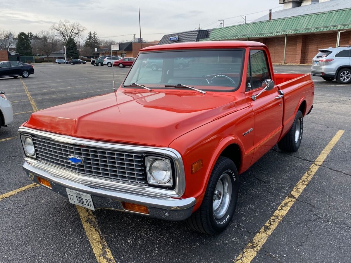 1972 Orange Chevrolet Other Pickups Pick-Up