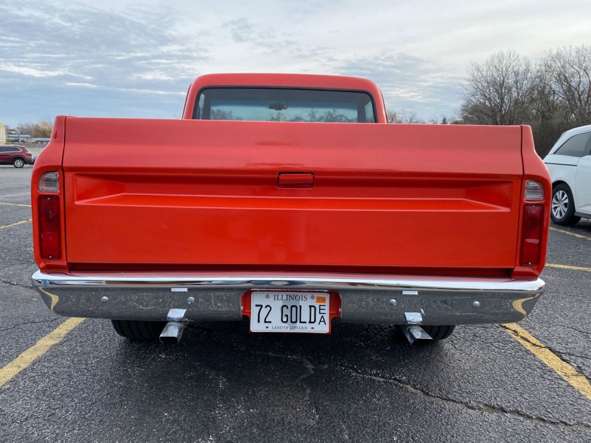 1972 Orange Chevrolet Other Pickups Pick-Up