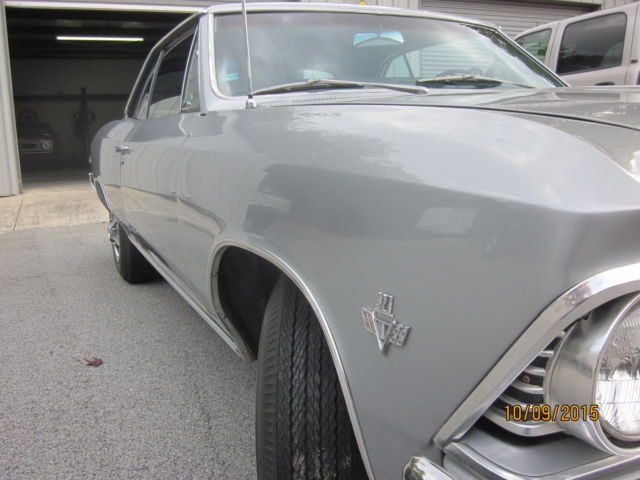 1966 Silver Chevrolet Chevelle Coupe