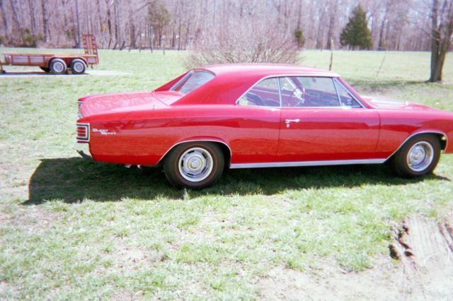 1967 Red Chevrolet Chevelle Coupe