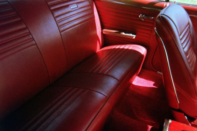 1967 Red Chevrolet Chevelle Coupe