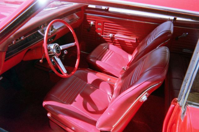 1967 Red Chevrolet Chevelle Coupe