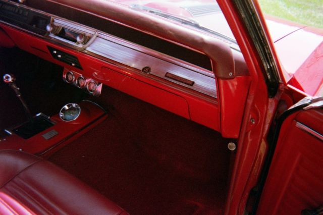 1967 Red Chevrolet Chevelle Coupe