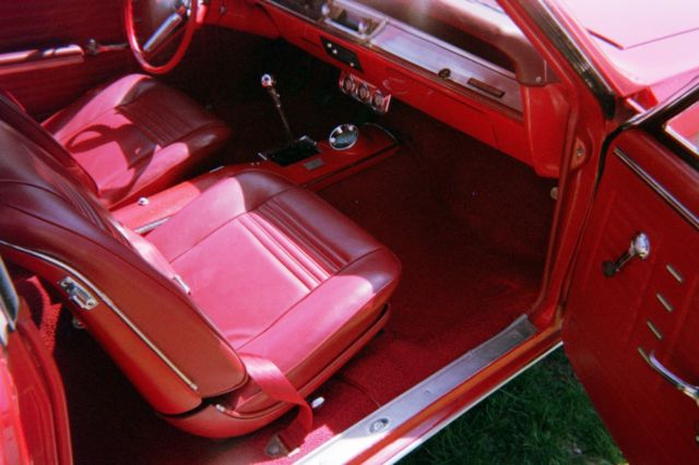 1967 Red Chevrolet Chevelle Coupe
