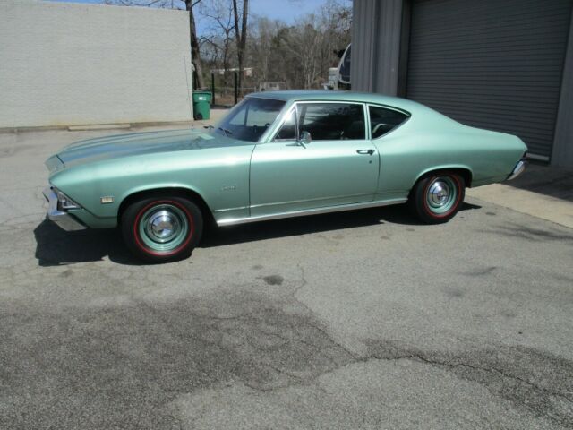 1968 Green Chevrolet Chevelle coupe