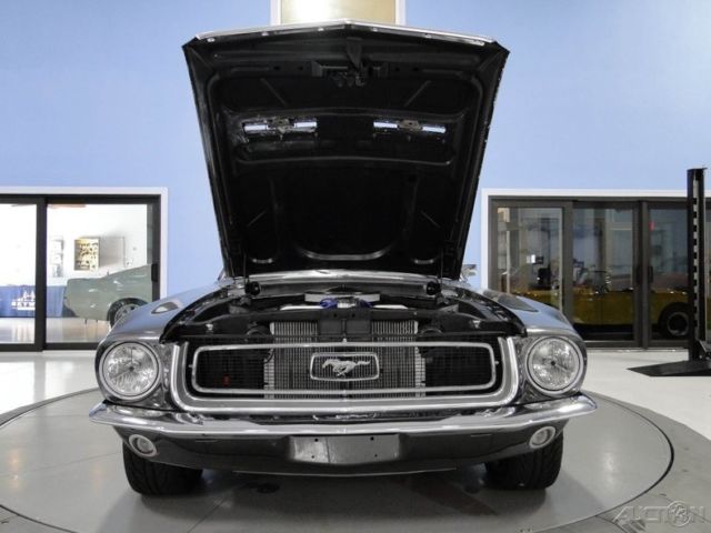 1968 Gray Ford Mustang