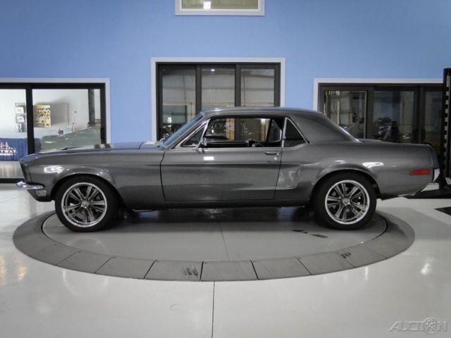 1968 Gray Ford Mustang