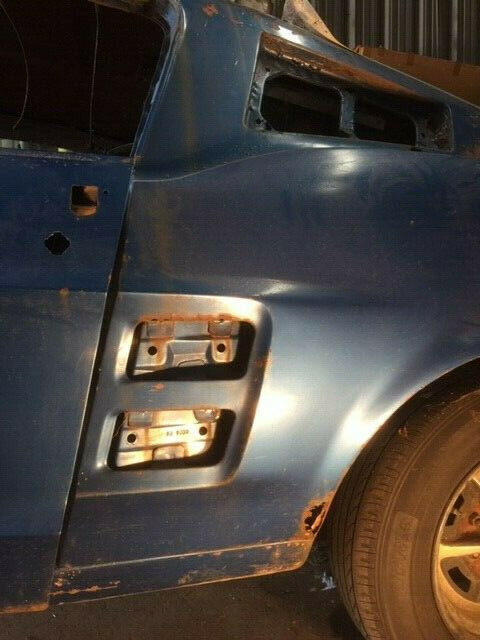 1967 Blue Ford Mustang Fastback